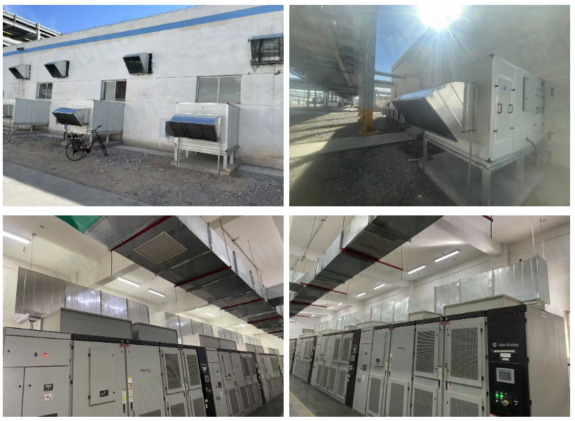 高压变频器室新风系统